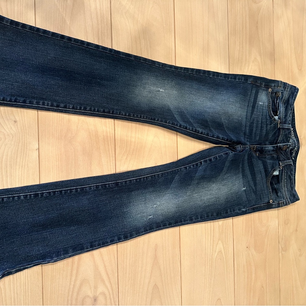 American Eagle Outfitters Blue Straight Leg Jeans